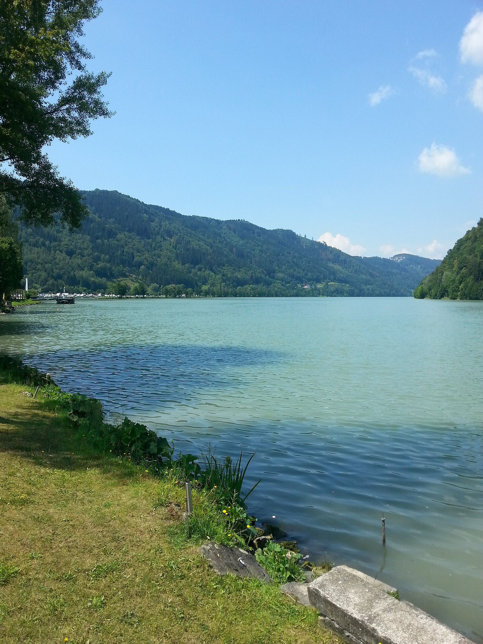 La orilla del Danubio en Schlögen, una de las paradas de la ruta.
